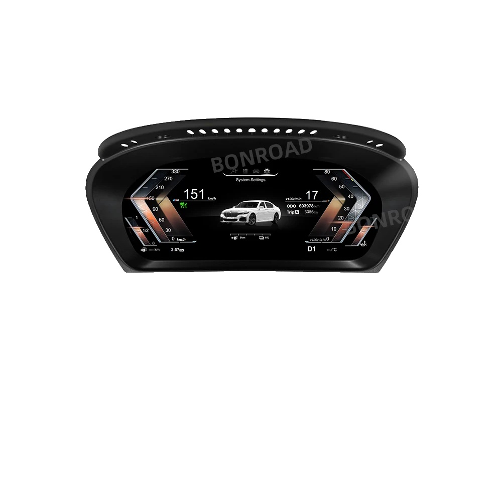 Digitales Instrumentencluster, 12,3 Zoll Display, Kompatibel Mit Luxusfahrzeugmodellen, Dashboard X6-e71