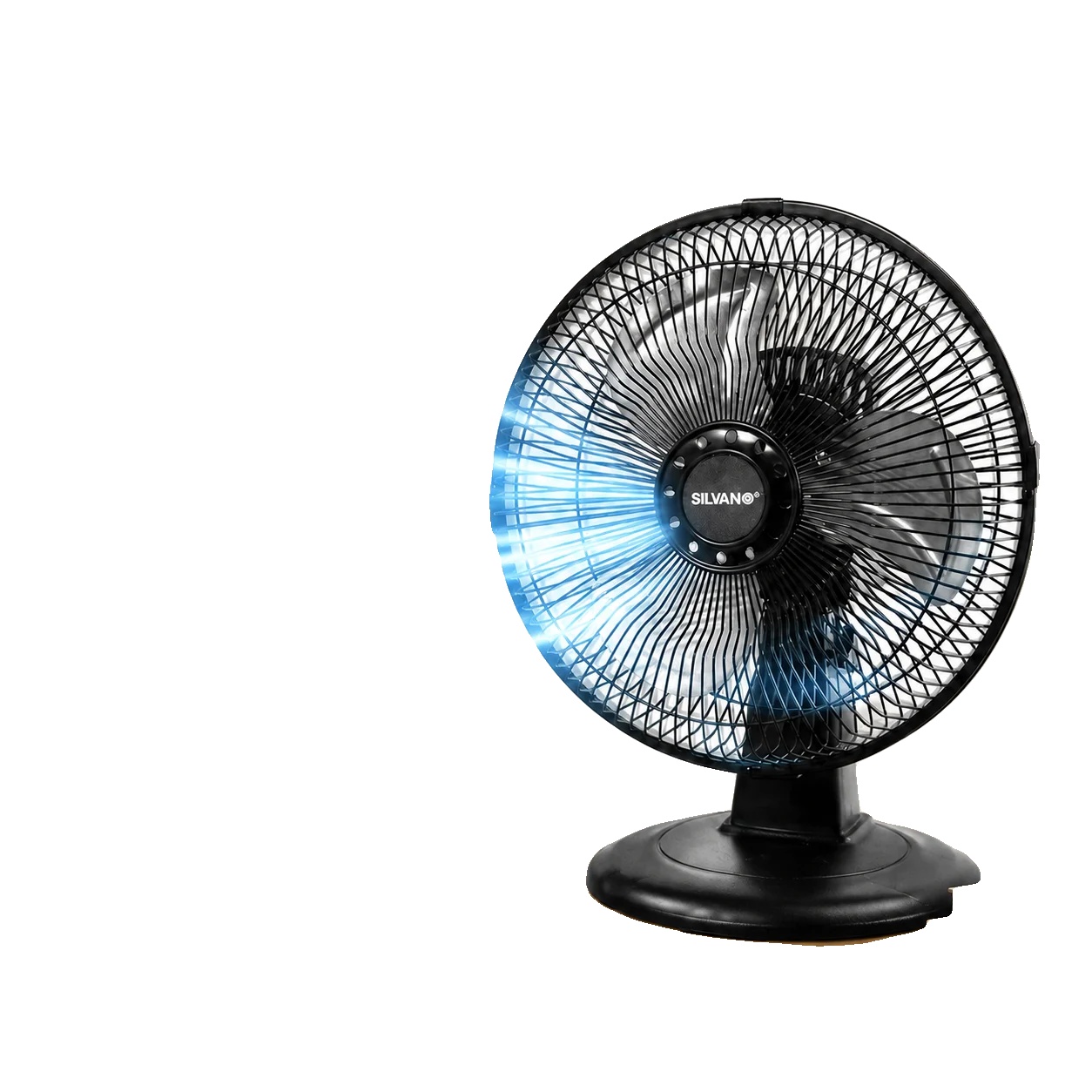 Oszillierender Tischventilator, 30 Cm Durchmesser, 40 Cm Höhe, 3 Geschwindigkeitsstufen, 90 Grad Oszillation, Geringer Energieverbrauch