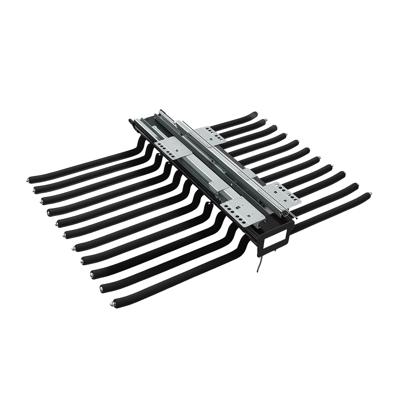 Hosenständer, Ausziehbares Design, Robuste Struktur, Schwarz
