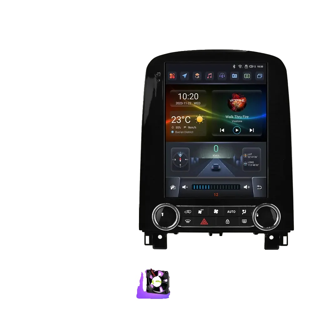Carplay, Touchscreen-schnittstelle, Navigationssystem, Kompatibel Mit Renault Scenic 2013 - 2024, S2