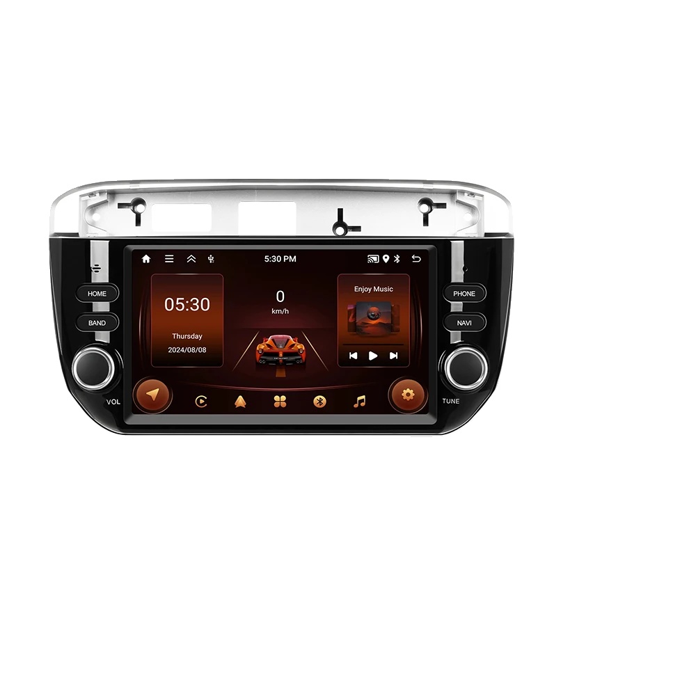 Autoradio, Touchscreen, Smartphone-integration, Kompatibel Mit Fiat Punto 2012-2015, 2g 64g