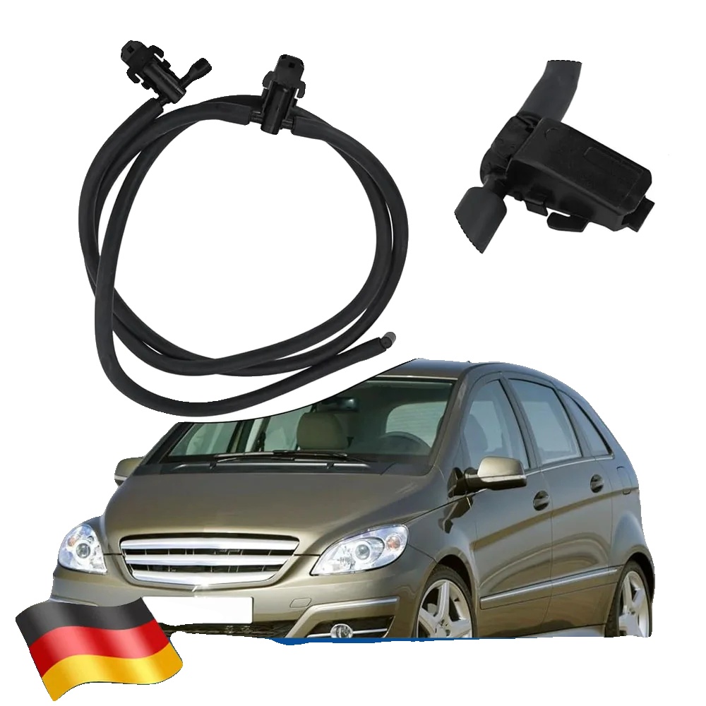 Scheibenwaschdüsen, Abs-kunststoff, Passend Für A-klasse W169, Passend Für B-klasse W245, Hocheffizienter Sprühnebel, Einfache Installation