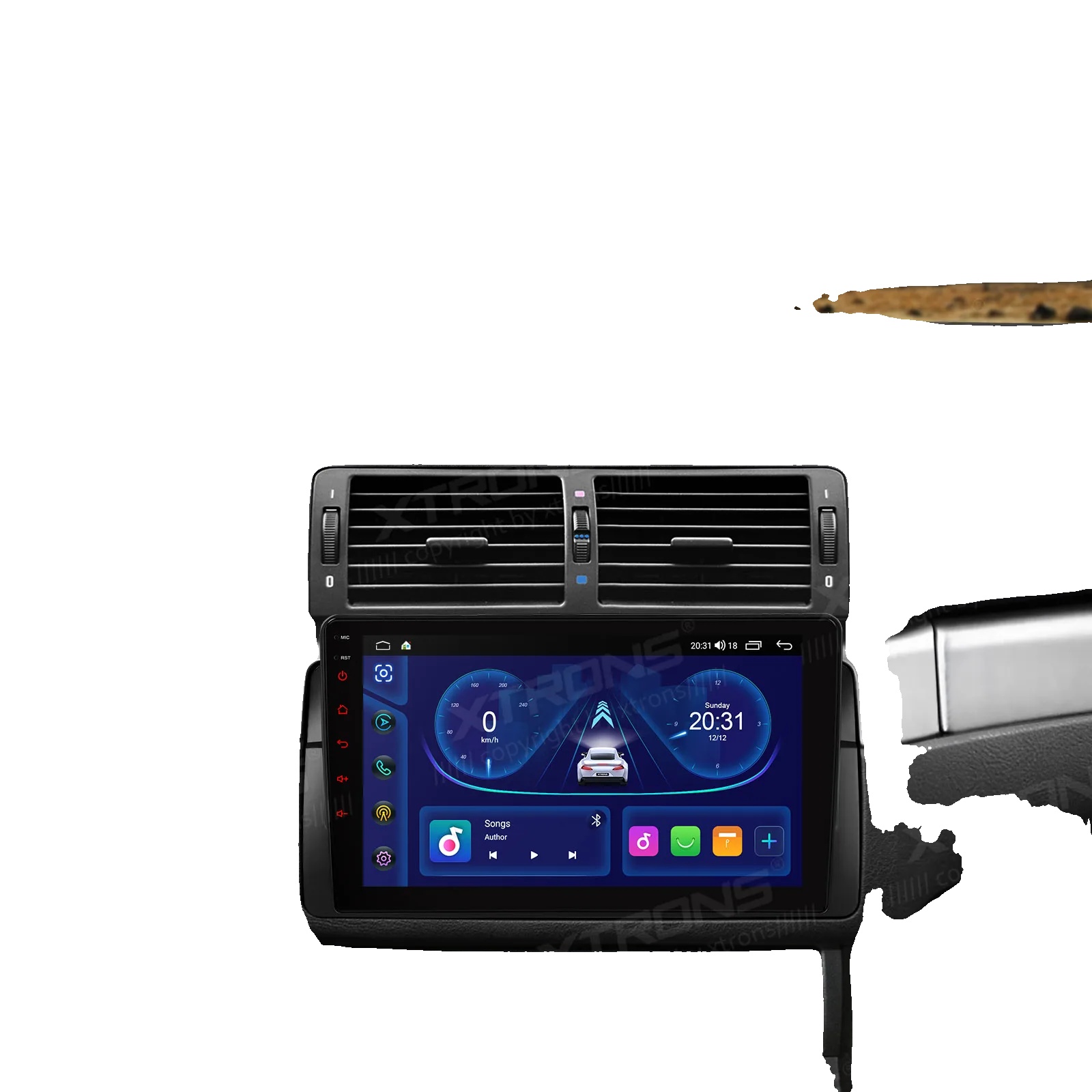 Auto-multimedia-player, Displaygröße, Smartphone-kompatibilität, Kompatibel Mit Bmw E46, Acht Kerne
