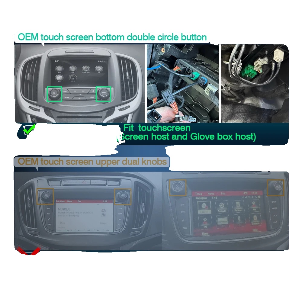 Carplay Und Android Auto Decoder, Medienwiedergabe, Einfache Installation, Touchscreen Hmi 2.0/2.52013-18