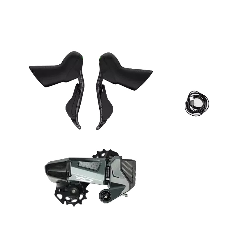 Schotterbike-gruppensatz, Elektronischer Umwerfer, 7-13 Gänge, Einzel-kettenblatt, Scheibe Ohne Bremssattel-b, Legierungs-schalter-a, 93mm