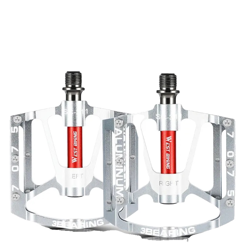 Pedal, Ultraleichtes Design, Rutschfeste Funktion, Silber