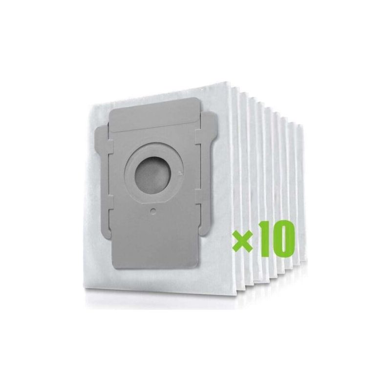 10 Pcs Sac Irobot Roomba I7, Sacs À Poussière De Rechange Pour Aspirateur Irobot Roomba I7 I7+ / I7 Plus E5 E6 E7 S9 S9+