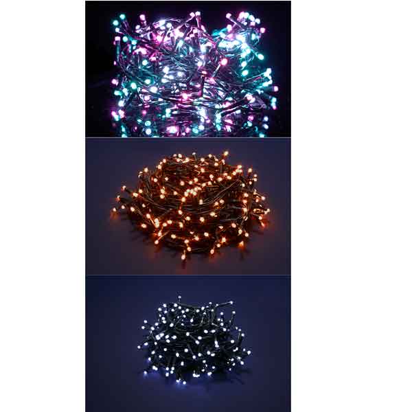 Linear-kette 500 Led Lichtfarbe Kaltlicht