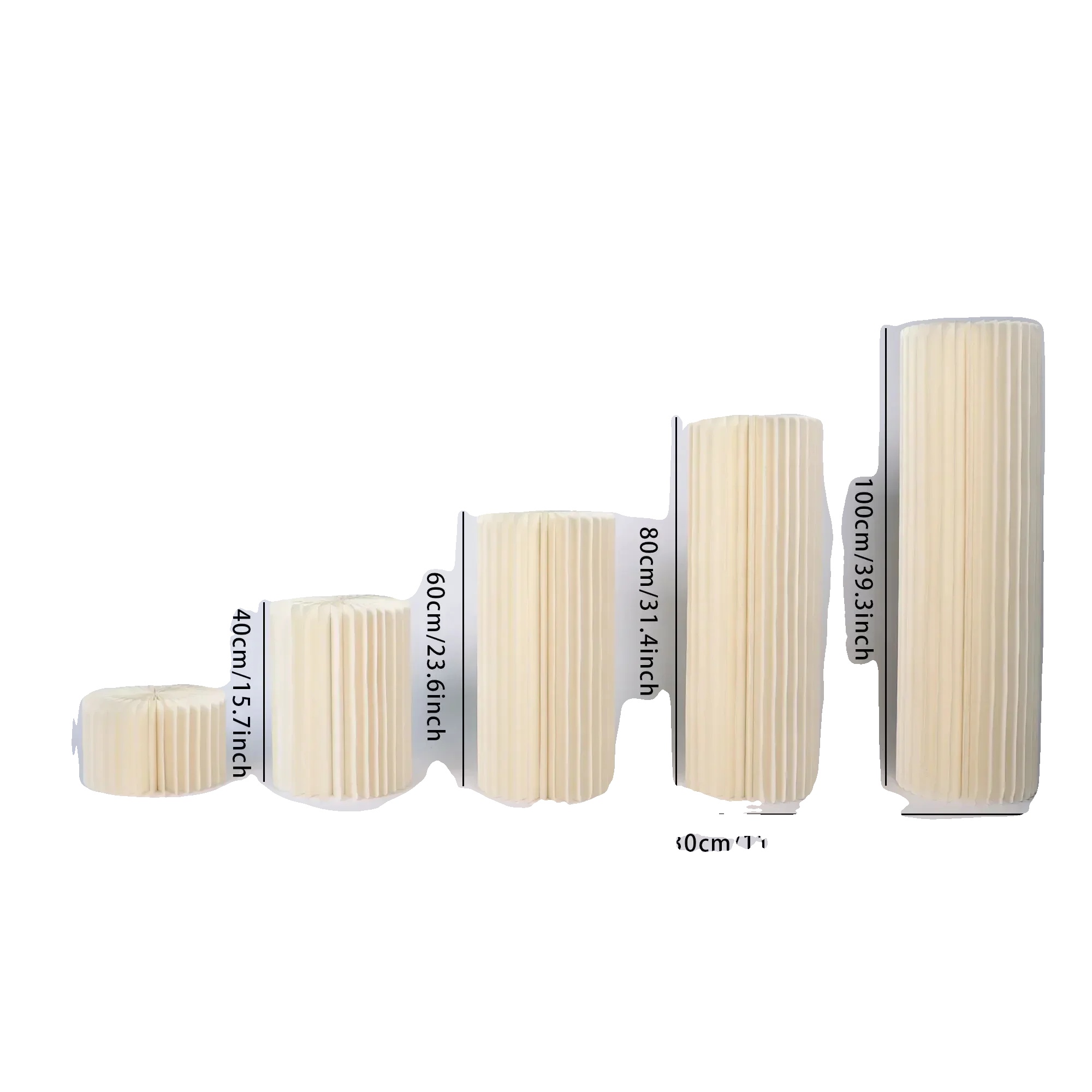 Anzeige-podeste, Elegantes Design, Umweltfreundliches Material, H20 40 60 80 100