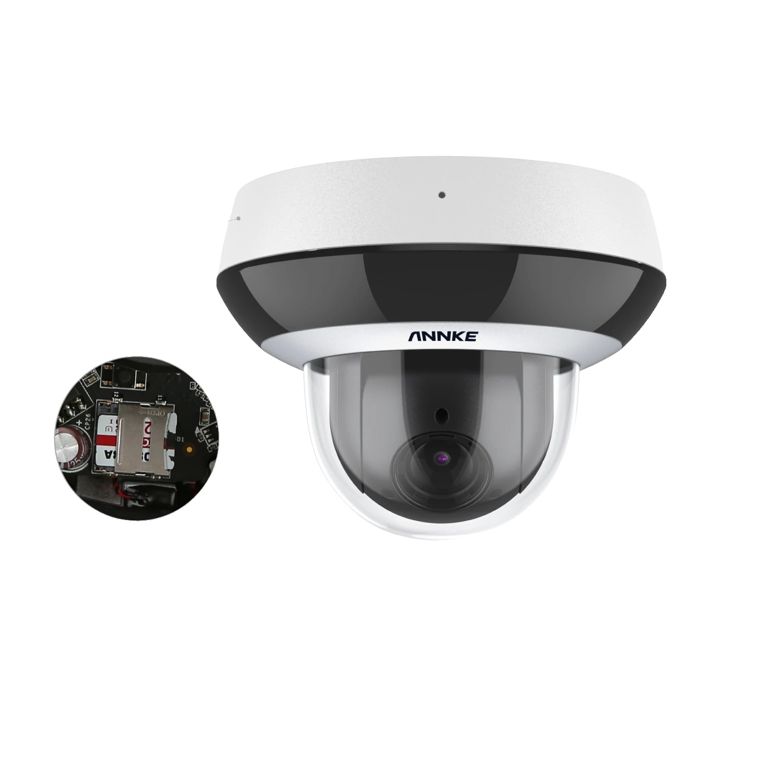 Sicherheitskamera, 4mp Auflösung, 4x Optischer Zoom, 4mp Kamera