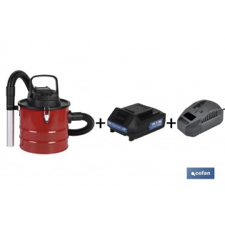 Aschesauger-paket 10l Mit 1,5ah Batterie Und Ladegerät