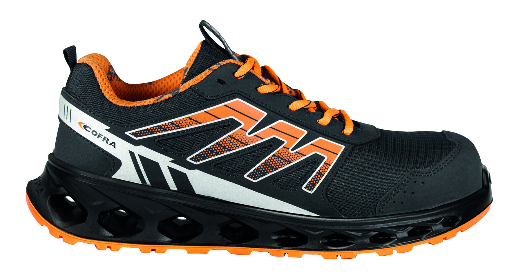 Laufschuh Niedrig Orange/schwarz Gr.40 - Cofra - Ng080-000.w40