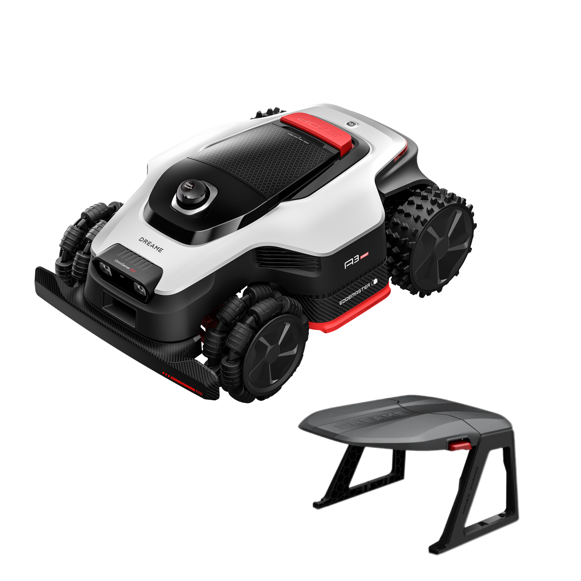 Dreame A3 Awd 1000 Mähroboter, Bis 1.000 M², Allradantrieb, 3d-lidar Und Ki-vision, Inkl. Schutzgarage