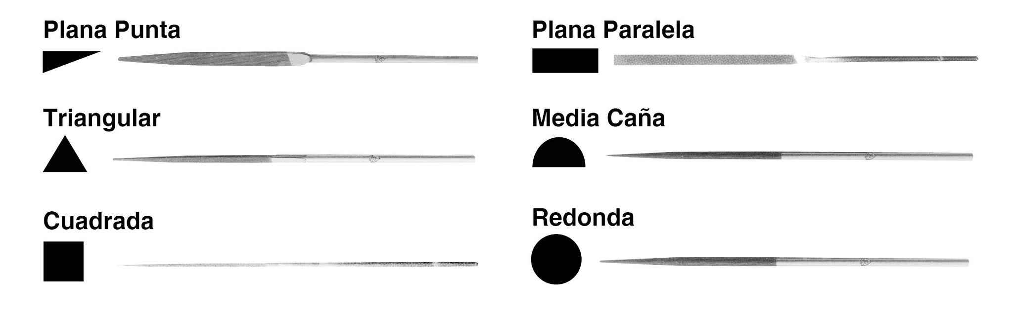 Erizo-lacf Feine Quadratische Nadelfeile Mit 180er Körnung Und 140 Mm Länge.