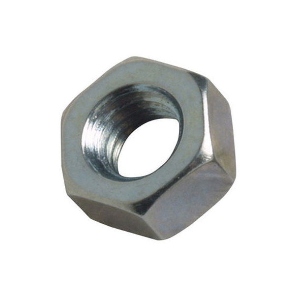 Schachtel Mit 125 Zink-sechskantmuttern M-16 Din 934 4.8