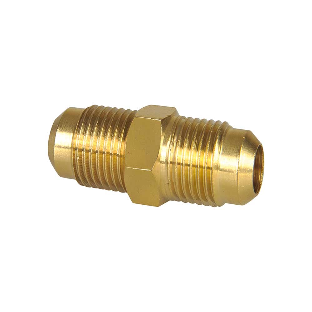 Rechtes Doppel-gewinderohr Für Klimaanlagen 3/8" X 3/8