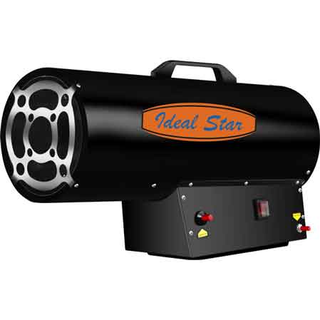 Gas-warmluft-heizgerät Cardinale 50 Kw