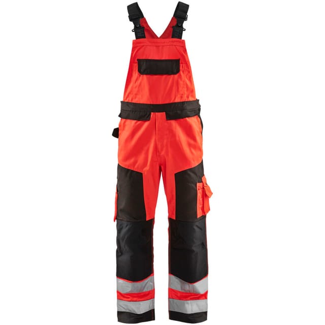 Warnschutz-overall Ohne Ärmel, Hochsichtbarkeit 2660 - Neonrot/schwarz 58c