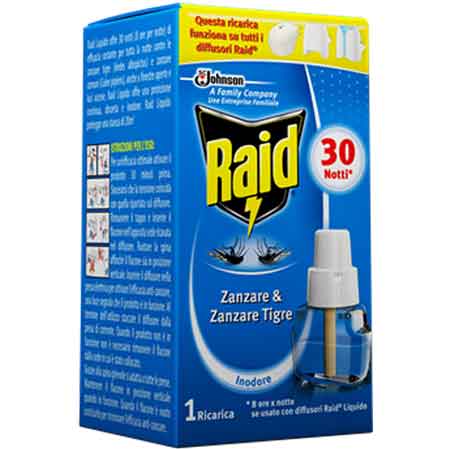 Raid Nachfüllung Liquides Moskitonenkermittel