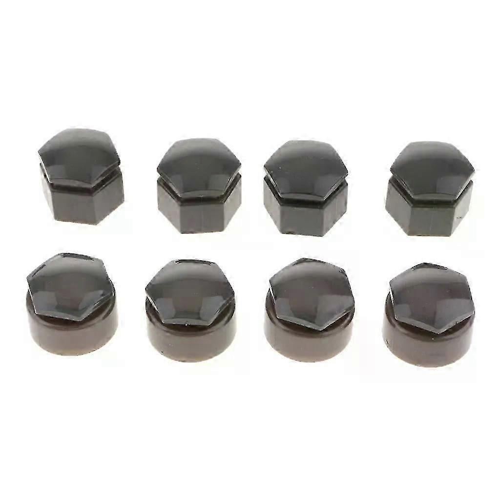 20er-set 19-mm-radmuttern-staubschutzkappen, Radnabenschrauben-schutzkappen, Graue Auto-ersatzteile - Jxlgv