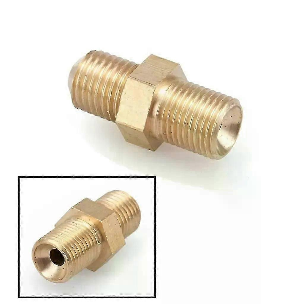 0035 An 4an X 1/8 Npt Turbo-ölzuleitungs-drosselverschraubung Messing Neu-jxlgv