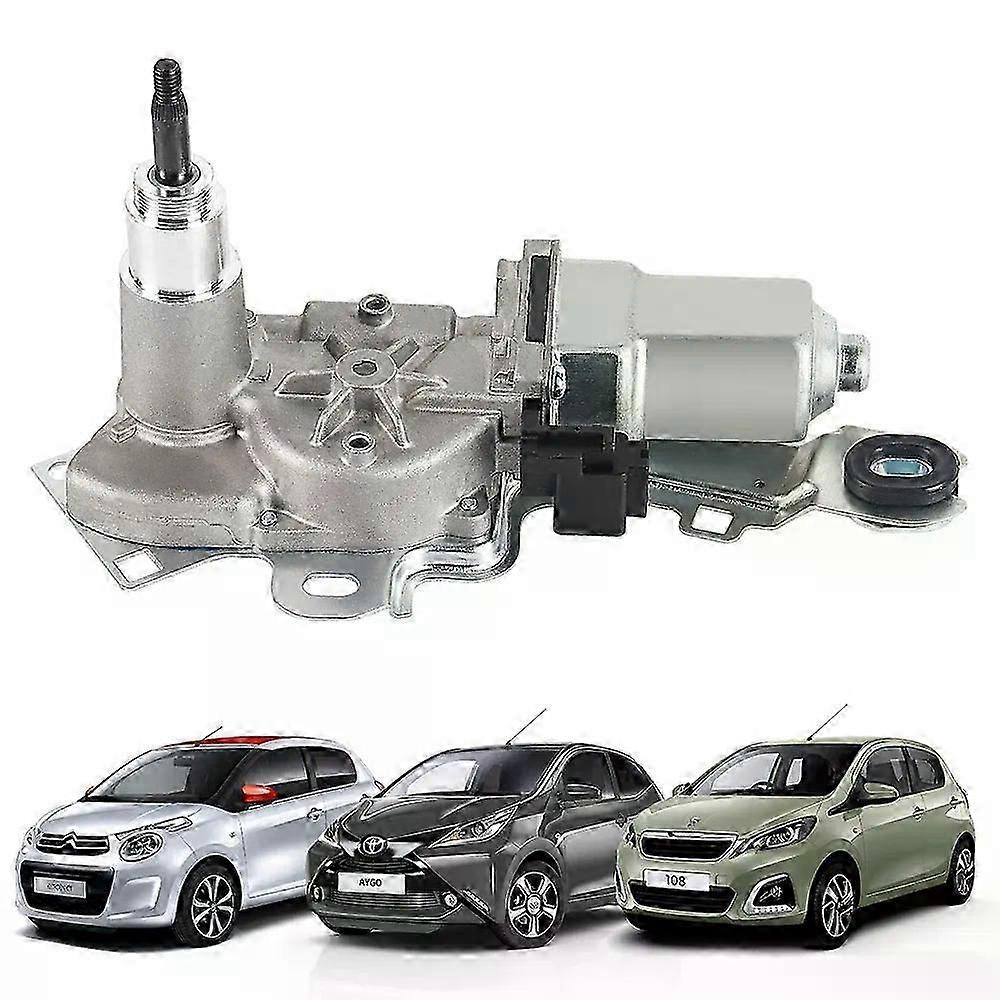 1 Stück Heckscheibenwischermotor Passend Für Peugeot 108, Citroen C1, Toyota Aygo 14-21, Teilenummer B001099280 85130-0h061, Auto-heckscheibenwischermotor-ersatzteil-jxlgv