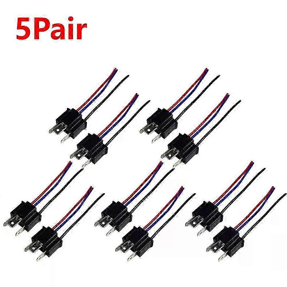 1-5 Paar 9003 H4 Lampenfassung Stecker Adapter Stecker Auto Scheinwerfer Nebelscheinwerfer Stecker Adapter Buchse Kabelbaum Scheinwerferstecker-jxlgv