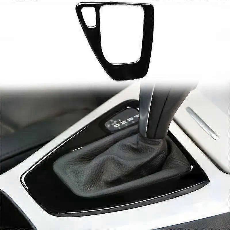 Dekor-abdeckung Für Den Schalthebel Im Innenraum, Passend Für Bmw 3er E90 E92 (2005–2012), Schwarz-jxlgv