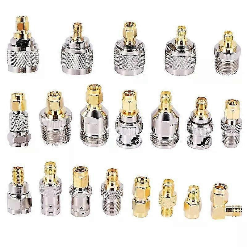 Gtbl Sma Auf Sma Bnc Nf Uhf-steckverbinder-kits Hf-adapter Typ 20 Sma Buchse Auf F Stecker Sma Buchse Auf F Buchse-jxlgv
