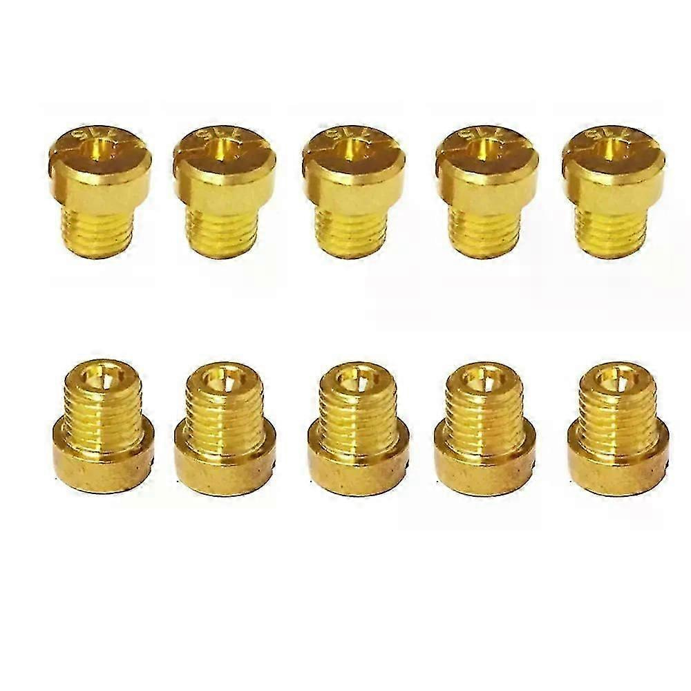 Packung Mit 10 Stück M6 Gewinde 6 Mm Hauptdüsensatz Für Motorräder, Passend Für Dellorto Vergaser Phbh Phbl Frd Phf Vhb Vhsh Einspritzdüse-jxlgv