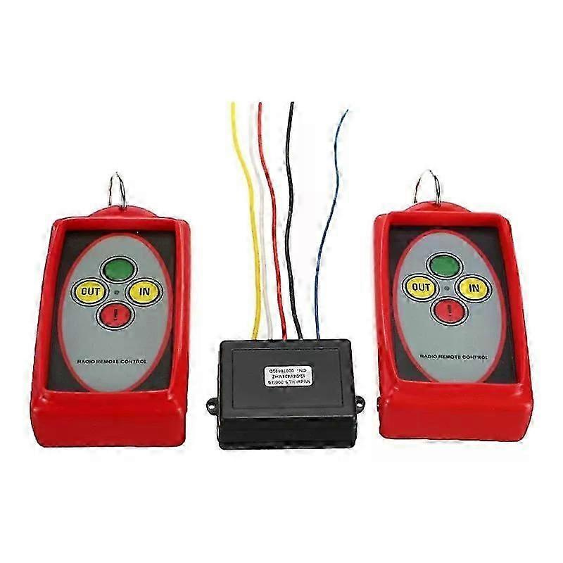 12v-24v 433mhz Digitales Funk-seilwinden-fernbedienungs-bergungsset Passend Für Jeep Suv Geländewagen-jxlgv