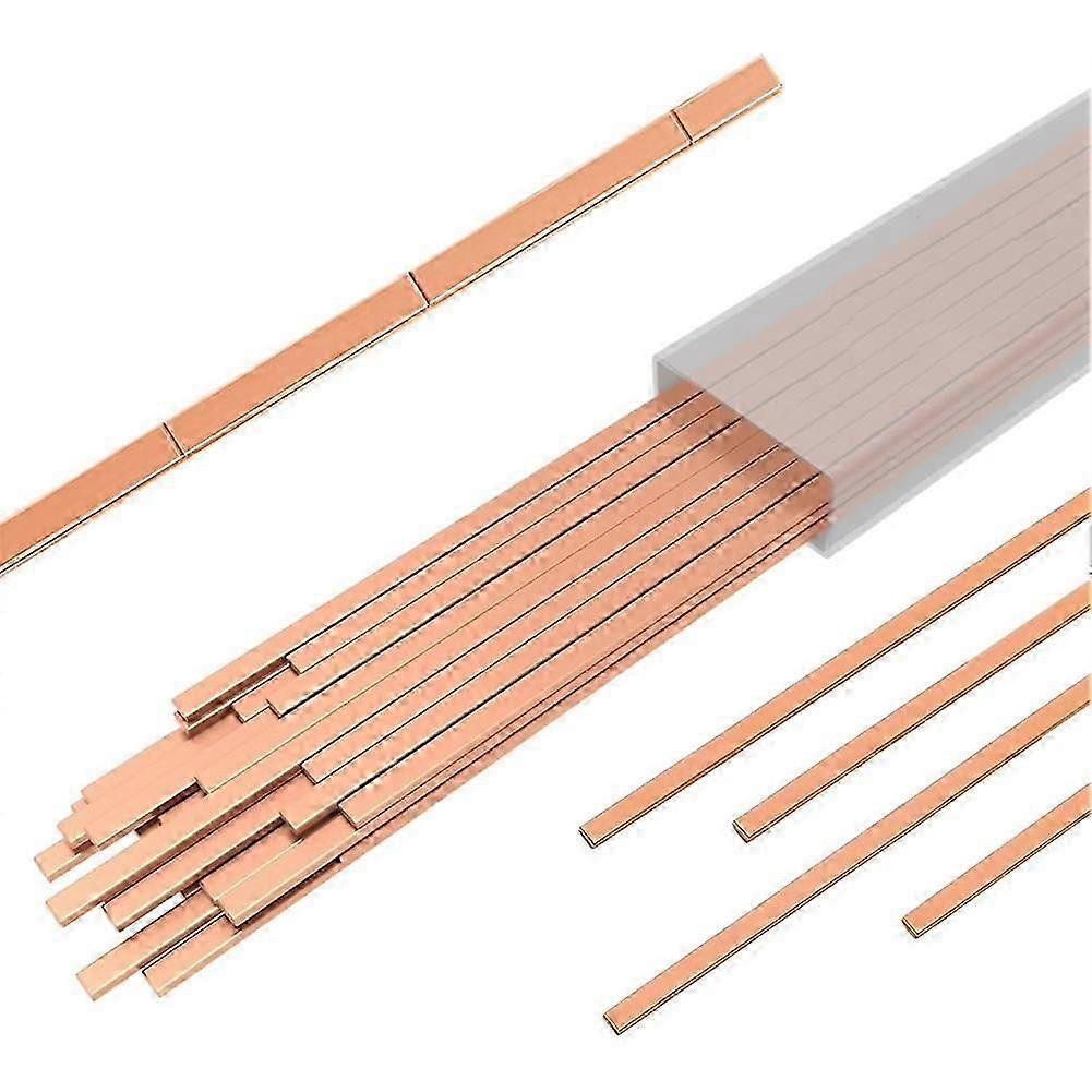 15 % Silberlot-lötstäbe, Silberlot-lötstab-set Für Hlk-anlagen, 20 Stück 25,4 Cm Lange, Flussmittelbeschichtete Lötstäbe, Geeignet Für Kupfer Und Sanitärinstallationen – Jxlgv
