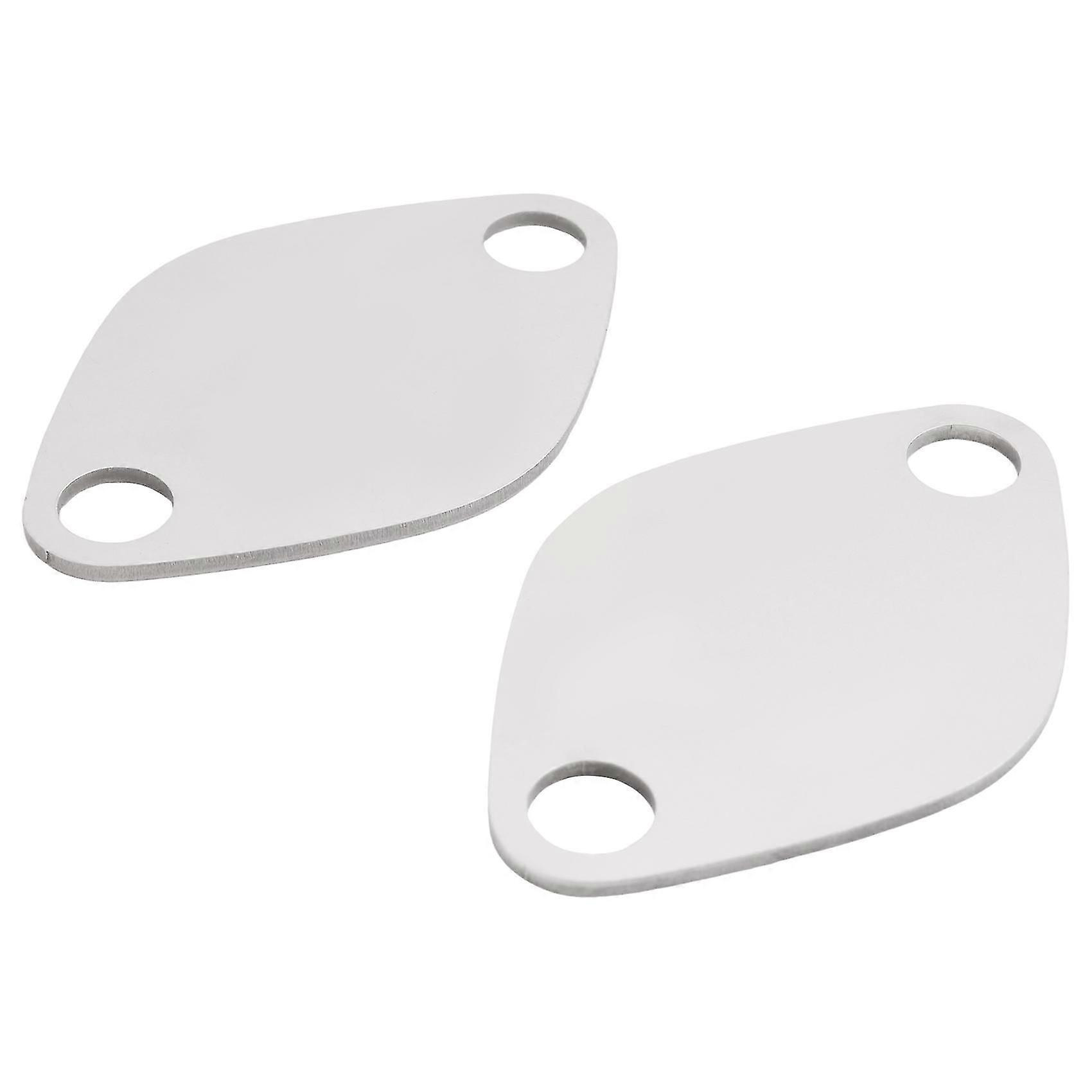 2-teiliges Agr-ventil-verschlussplatten-set Für Renault Espace, Laguna, Master, Trafic Und Vauxhall Movano (agr-ventilplatte Jxlgv)