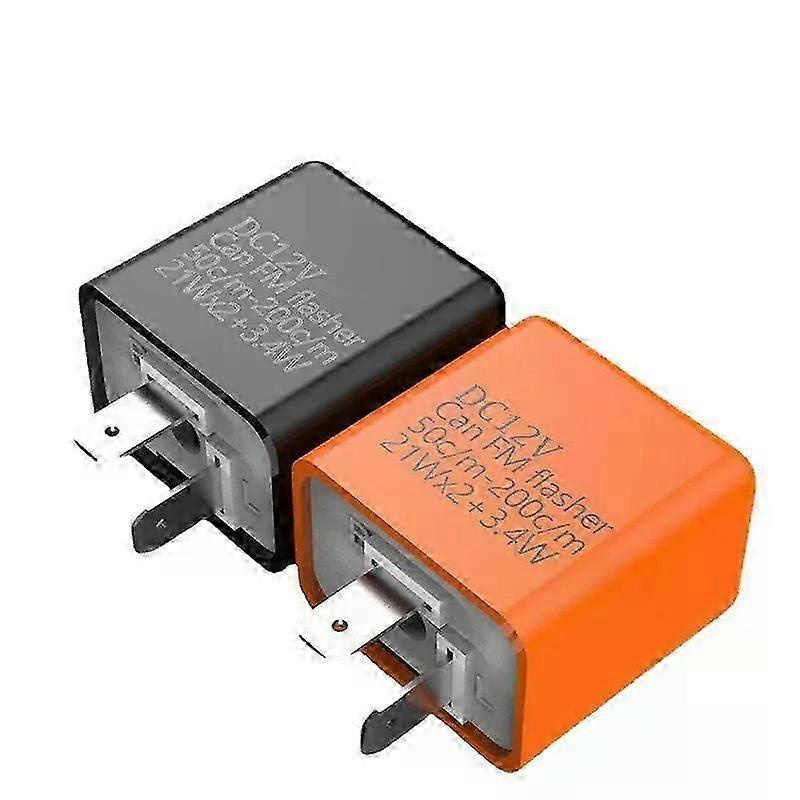 2-poliges Led-blinkerrelais Für Motorräder, Einstellbare Frequenz, 12 V, Blinker, Blinkerrelais, Passend Für Motorradzubehör - Jxlgv