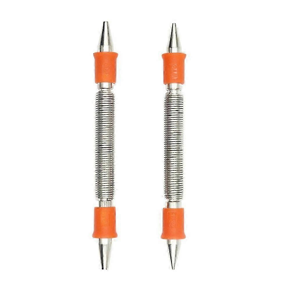 2-teiliges Federwerkzeug-set 1/32 Zoll, 1/16 Zoll, 3/32 Zoll, 1/8 Zoll Nagelaustreiber, Federbelastetes Nietenentfernungsset Für Holz-jxlgv