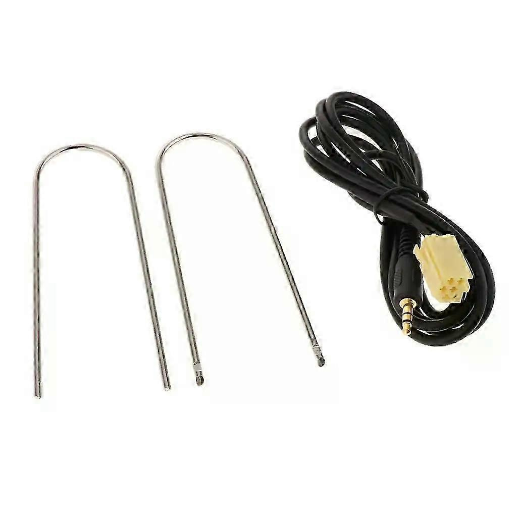 35-mm-aux-kabelbuchse Passend Für Mp3-player Fiat Grande Punto Ab Baujahr 2007, Schwarz – Jxlgv