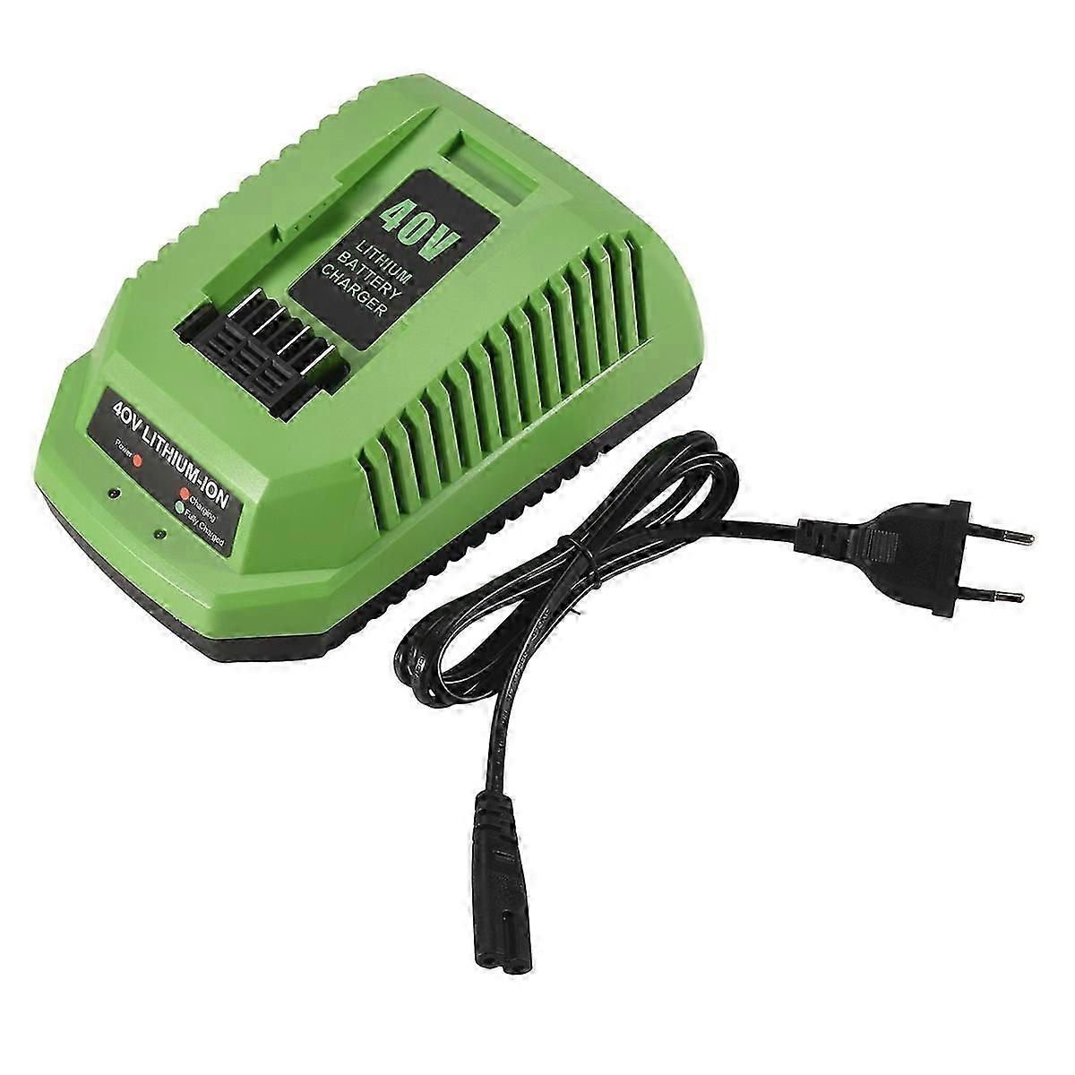 40v Lithium-akkuladegerät Für Greenworks 40v Li-ion-akkus, Eu-stecker-jxlgv