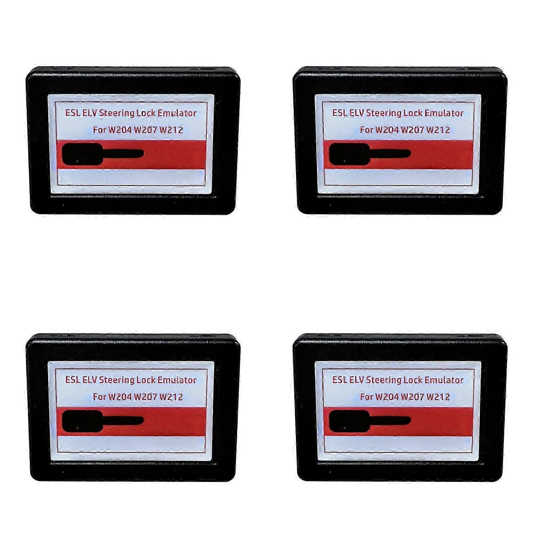 4x Mercedes Esl Elv Lenkradschloss-emulator Für W204, W207, W212, Kompatibel Mit Abrites Vvdi Mb Tools-jxlgv