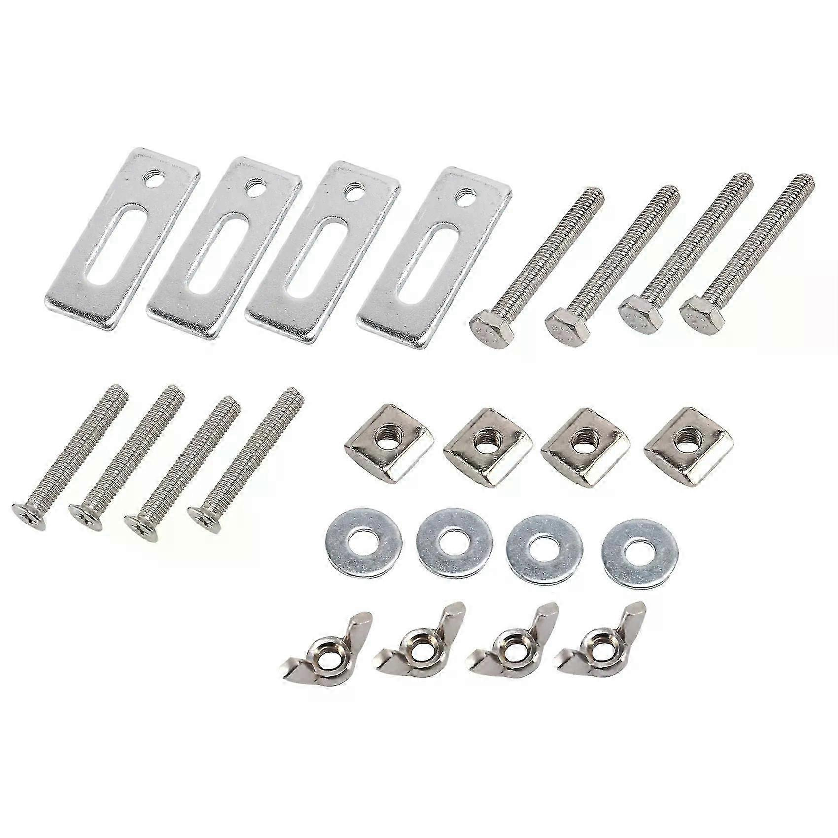 4er-pack Mini-t-nut-niederhalter-sets Für T-nut-maschinen, Kompatibel Mit 3018-pro, 3018-prover Und 1810-pro Cnc-fräsmaschinen (jxlgv)