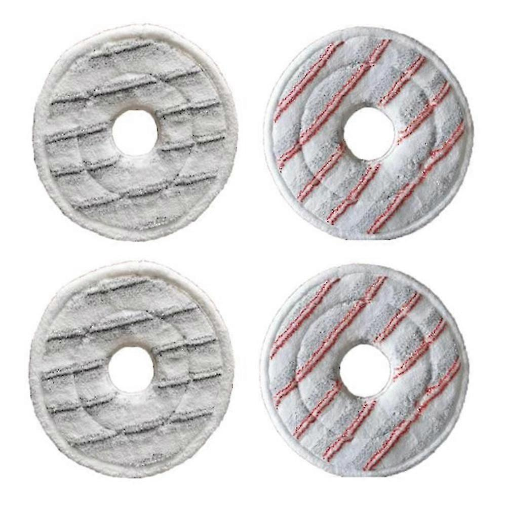 4er-pack Waschbare Mikrofasertücher Für Vileda Spin & Clean Wischmopp, Nachfüllpackung Für Staubsauger, Geeignet Für Trocken- Und Nassreinigung – Jxlgv