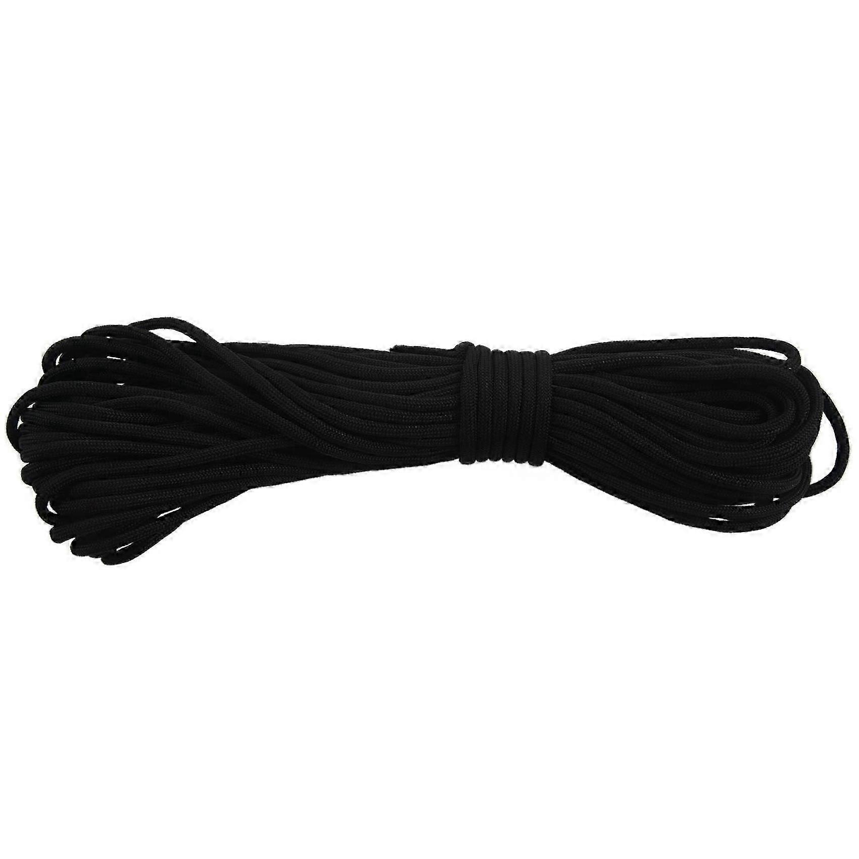 4x Seil, 5 Mm Durchmesser, Schwarze Zeltschnur - Jxlgv
