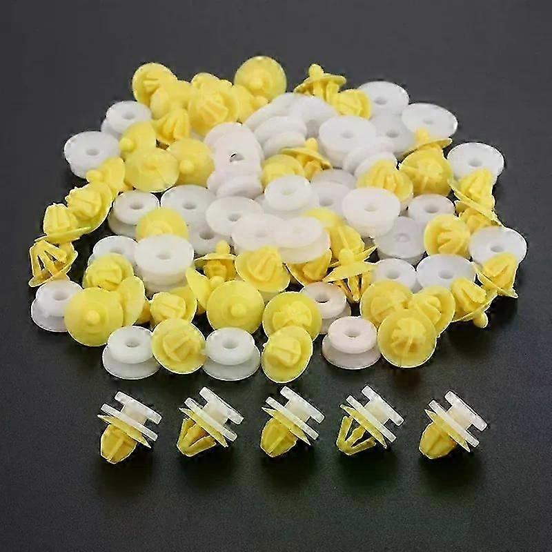 50 Stück 7703077250 Passend Für Renault Clio Megane Scenictwingo Auto-befestigungsclips Innenverkleidung Türverkleidungsclips-jxlgv