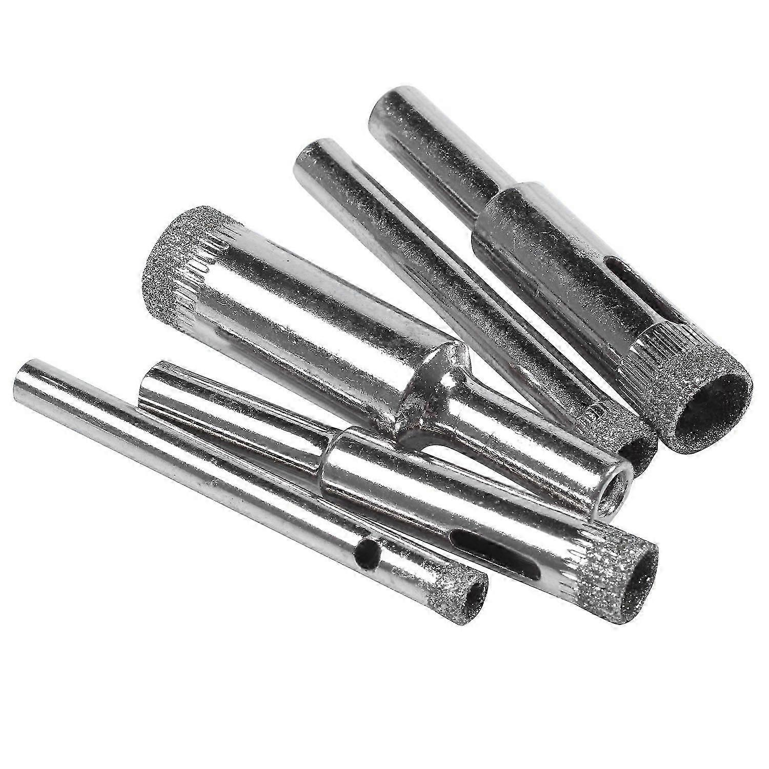 5-teiliges Diamantbeschichtetes Kernlochsägen-set Für Fliesen, Marmor, Glas Und Keramik (5/6/8/10/12 Mm) – Jxlgv