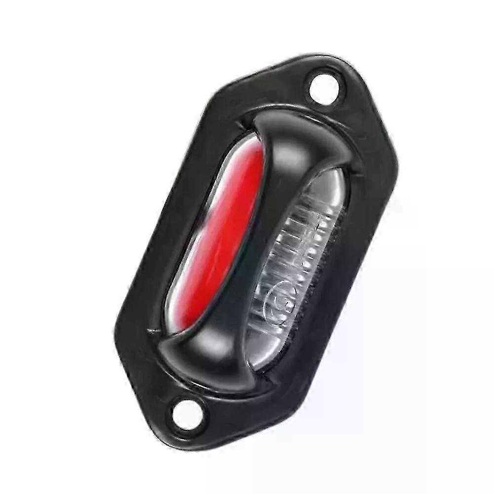 8 Led-seitenmarkierungsleuchten Für Anhänger, Ip67 Wasserdicht, Lkw-begrenzungsleuchten, Superhelle Kennzeichenbeleuchtung (4500 K), Autozubehör – Jxlgv