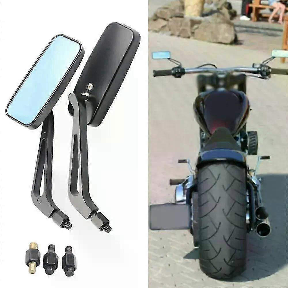 8 Mm/10 Mm Motorrad-rückspiegel, Passend Für Kawasaki Vulcan 800, 900, 1500 Und Honda Street Bikes, Lenker-rückspiegel Mit Seitenblinker – Jxlgv