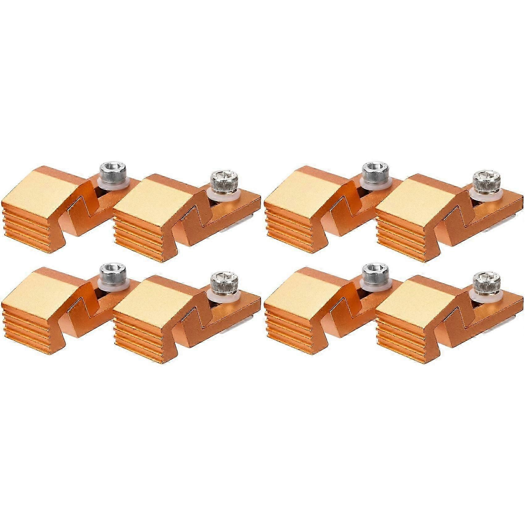 8 Stück Frässeiten-druckplattenklemmen, Kompatibel Mit 3018 Cnc-maschine, T-nut Und Mit Beschichtete Arbeitstischen, Kompatibel Mit Secure Cnc-maschinen – Jxlgv