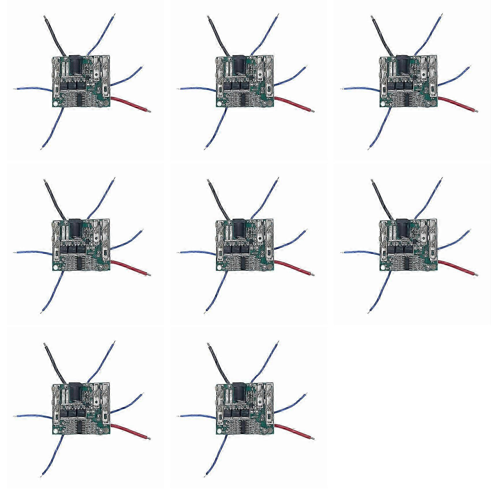 8x 5s Bms 3mos 18650 Bohrmaschinen-ladeschutzplatine Für 18v Lithium-akkus, 21v Pcba, Zubehör Für Elektrische Handwerkzeuge - Jxlgv