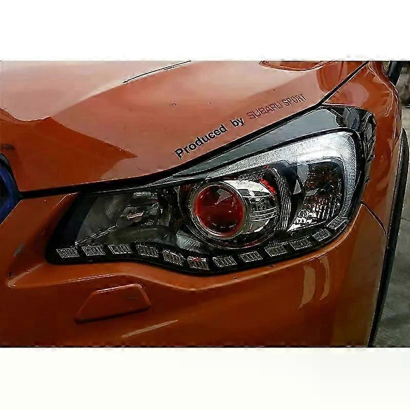 Abs-scheinwerfer-augenbrauen-dekoraufkleber Passend Für Subaru Xv 2012-2016-jxlgv