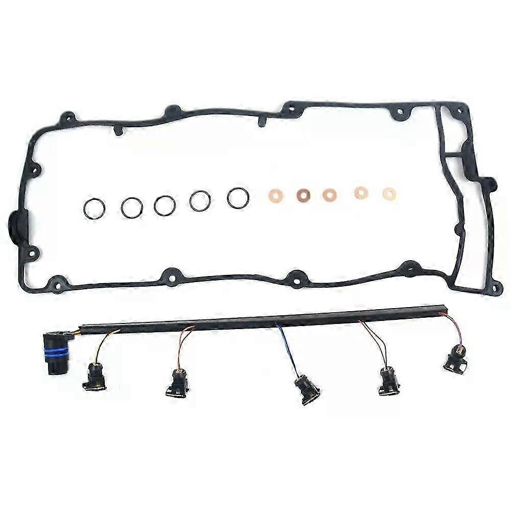 Amr6103 Kraftstoffeinspritzdüsen-kabelbaum & Ventildeckeldichtung Passend Für Land Rover Discovery 2 Td5 Lvp000020-jxlgv