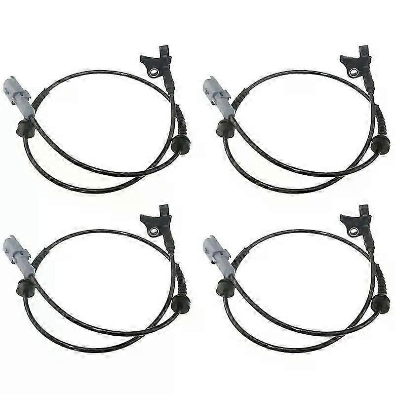 4x Passend Für Peugeot 307, 308, 408, 3008, Citroen C4l, Hinterrad-drehzahlsensor, Abs-drehzahlsensor Vorne Und Hinten, Abs-sensor 9811802580-jxlgv